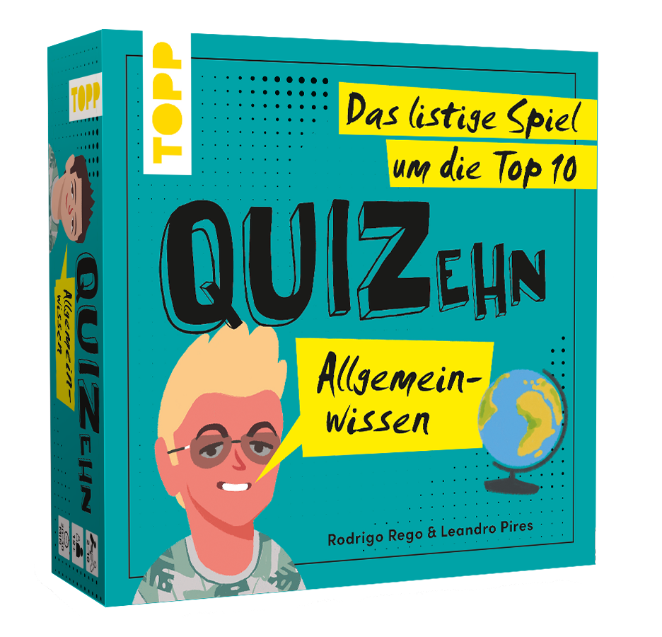QUIZehn – Allgemeinwissen. Das listige Spiel um die Top 10
